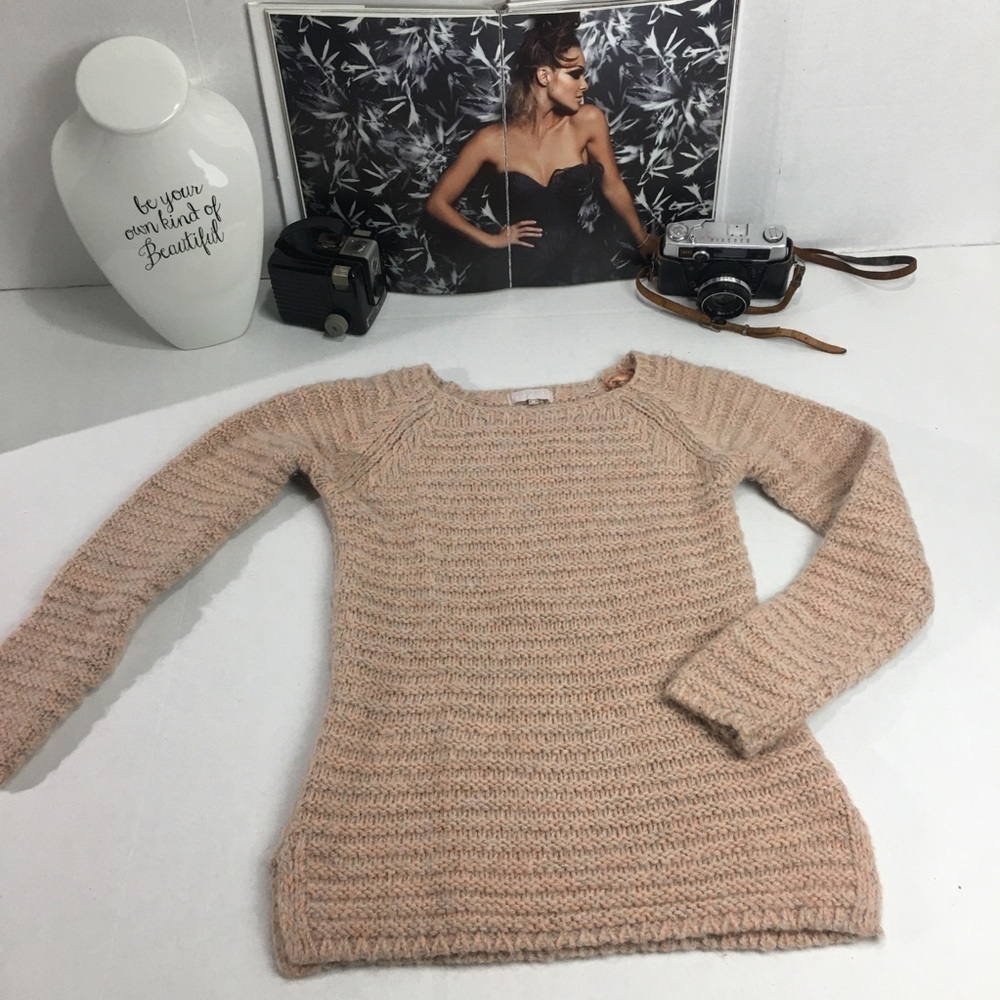 Benedetta B. Alpaca Wool Blend Chunky Knit Sweater | Textured Neutral Cozy Core